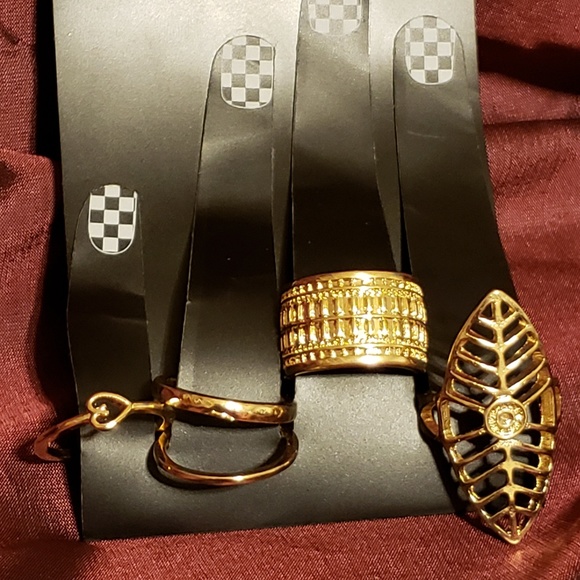 Hype Jewelry - Gold Fashion Jewelry Rings